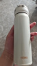 膳魔師（THERMOS）保溫杯男女不銹鋼水杯子大容量保冷防漏彈蓋學(xué)生520禮物JNL系列 珍珠白(502-PRW)500ml 500ml 曬單實(shí)拍圖