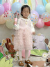 G.DUCKKIDS小黃鴨童裝女童連衣裙春秋兒童裙子公主裙女孩蓬蓬蛋糕裙生日禮服 粉色 90 建議1~2歲【 80-90cm】cm 曬單實(shí)拍圖