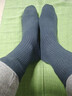 【純棉襪子】襪子男黑色商務(wù)雙針小白中長(cháng)筒秋冬加厚運動(dòng)吸汗防臭 男雙針長(cháng)襪5雙彩色 曬單實(shí)拍圖