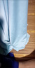 冰絲布料四面彈冰絲高彈力防曬服面料冰綢睡衣連衣裙里襯布料 天藍（半米價(jià)） 曬單實(shí)拍圖