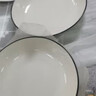 隨機陶瓷餐具盲盒米飯碗面碗湯碗系列碗餐具陶瓷碗瓷器加厚隔水燉 純白克魯斯4.5英寸碗4只 曬單實(shí)拍圖