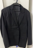 馬尼亞袋鼠【次日達可選】秋冬新款西服套裝男士修身商務正裝外套職業(yè)西裝整 (西服+西褲+襯衫)黑色7件套 4XL 【140-155斤】 偏小 曬單實拍圖