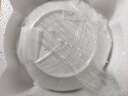 赫本風(fēng)ins高顏值精致陶瓷盤(pán)子菜盤(pán)家用餐具釉下彩簡(jiǎn)約圓形盤(pán)子 赫本風(fēng)8英寸螺紋盤(pán)隨機4只裝 曬單實(shí)拍圖