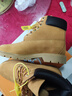 添柏嵐（Timberland）官方踢不爛男鞋戶(hù)外防水抗污防滑耐磨皮革高幫大黃靴 18094-231 42 內長(cháng)265mm 曬單實(shí)拍圖