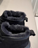 Edick意大利風(fēng)品牌東北皮毛一體男鞋加絨真皮加厚羊毛鞋雪地靴保暖冬季 黑【主圖款】 43 【標準尺碼】 曬單實(shí)拍圖