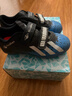 梅西限量版兒童足球鞋小學(xué)生專(zhuān)用TF碎釘獵鷹防滑比賽中考專(zhuān)業(yè)訓練鞋草地女童C羅刺客14輕便透氣運動(dòng)鞋子 X19.1黑藍碎釘 36 曬單實(shí)拍圖