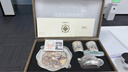 蘇氏陶瓷（SUSHI CERAMICS）敦煌鎏銀茶具套裝國家非遺傳承人陳德生作品一壺兩杯壺承伴手禮盒 曬單實(shí)拍圖
