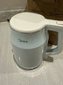 美的（Midea）電熱水壺 2L大容量 1800W大功率速沸 雙層防燙 304不銹鋼無(wú)縫內膽 燒水壺電水壺 SH20M119 曬單實(shí)拍圖