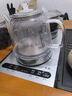 豐谷全自動(dòng)上水電熱水壺 茶臺燒水壺 家用辦公嵌入式茶桌茶幾一體機茶具電茶爐套裝 1L （37*20cm）底部上水銀色-消毒款 曬單實(shí)拍圖