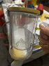美杜（Meidu） 玻璃茶水分離杯過濾花茶杯耐熱玻璃三件套水杯子泡茶杯辦公室 觀山茶杯竹蓋【500ml】 500ml 曬單實(shí)拍圖