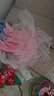 艾舞戈兒童舞蹈服女童春秋長(cháng)袖粉色公主蓬蓬紗裙連體練功服 120碼 曬單實(shí)拍圖