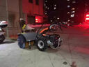 小型手推式掃雪機汽油柴油拋雪機市政環(huán)保掃雪滾刷地面道路除雪機 [汽油款] 6.5匹馬力掃雪機(手啟動(dòng)) 曬單實(shí)拍圖