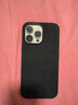 Sipolg蘋果14翻毛皮手機(jī)殼iPhone14Promax磁吸alcantara保護(hù)套防摔全包手機(jī)殼 14ProMax 6.7寸【黑灰色】磁吸版 曬單實(shí)拍圖