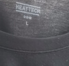 優(yōu)衣庫男裝HEATTECH圓領(lǐng)T恤9分袖保暖衣秋衣內衣479428 479428/09黑色 L 曬單實(shí)拍圖