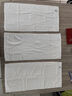 康爾馨酒店毛巾 純棉加厚吸水面巾 2條裝洗臉巾 白+灰 75*40cm 180g 曬單實(shí)拍圖