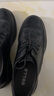 百麗通勤商務(wù)皮鞋男牛皮褶皺增高休閑鞋A1373AM4 黑色2  40  曬單實(shí)拍圖