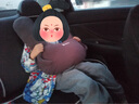 颯望【德國】車(chē)載枕頭兒童坐車(chē)長(cháng)途睡覺(jué)神器車(chē)用抱枕車(chē)上內睡枕汽車(chē) 灰色【護頸不勒脖】健康灰色 曬單實(shí)拍圖