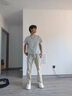 海瀾之家（HLA）板鞋男鞋2025春秋季新款透氣厚底增高休閑小白鞋男經(jīng)典休閑鞋子男 白藍(lán)色 41 曬單實(shí)拍圖
