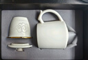 唐豐辦公杯茶水分離泡茶杯陶瓷過(guò)濾個(gè)人杯水杯  上善若水辦公杯禮盒裝 曬單實(shí)拍圖
