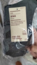 無(wú)印良品（MUJI）[自營(yíng)限定款] 直角襪 5雙裝 均碼 混色 均碼25-27cm 曬單實(shí)拍圖