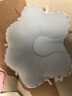 婧麒（JOYNCLEON）嬰兒定型枕0-6個(gè)月睡圓頭糾正頭型寶寶防偏頭0-1歲 藍 Jzt192122 曬單實(shí)拍圖