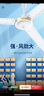 鉆石牌吊扇電風(fēng)扇家用客廳1.4米56吋樓頂扇工業(yè)大風(fēng)力吸頂電風(fēng)扇DS56-11I 曬單實(shí)拍圖