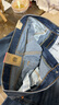 Levi's商場(chǎng)同款李維斯25秋冬新款男經(jīng)典555寬松直筒牛仔褲 曬單實(shí)拍圖