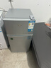 奧克斯小冰箱家用小型迷你冷藏冷凍兩用出租房宿舍用節能省電寢室辦公室電冰箱 【升級凈化去味】30A146DW銀【節能省電】 曬單實(shí)拍圖