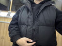 暢登立領(lǐng)貼標棉馬甲男日系潮牌青春潮流寬松中性風(fēng)情侶秋冬裝棉服外套 黑色 3XL 曬單實(shí)拍圖