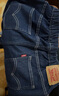 LEVI'S李維斯兒童牛仔褲秋季男寶女寶休閑長(cháng)褲【防褪色面料】 蒼穹藍 曬單實(shí)拍圖