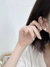 純銀貝殼耳釘設計感高級輕奢氣質(zhì)足銀耳飾簡(jiǎn)約生日禮物周大福同款 純銀貝殼耳釘 曬單實(shí)拍圖