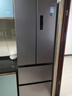 美的（Midea）417法式多門四開門嵌入式60CM超薄一級雙變頻智能家用電冰箱MR-417WFPE流蘇銀國家補(bǔ)貼20% 曬單實(shí)拍圖