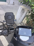 BZBC 電動(dòng)車(chē)手機(jī)支架自行車(chē)踏板摩托車(chē)外賣(mài)騎手防震導(dǎo)航后視鏡騎行手機(jī)支架 曬單實(shí)拍圖