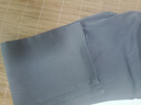 VUUG冰絲休閑褲男款夏季天絲薄款直筒寬松大碼牛仔長(cháng)褲子 2XL   灰色 曬單實(shí)拍圖