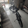 鳳凰（Phoenix）折疊山地車(chē)自行車(chē)成年人學(xué)生青少年單車(chē)雙減震雙碟剎騎行運動(dòng)變速 雅黑十刀+雙減震-可折疊-全軸承 26寸適合160-185CM 24速頂配 曬單實(shí)拍圖