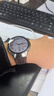 HUAWEI WATCH 5 46mm高端款航天級鈦合金表殼木星棕素皮復合表帶首創(chuàng  )X-TAP智感窗鴻蒙AI腕上小藝eSIM通信 曬單實(shí)拍圖