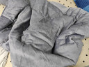 南極人（Nanjiren）牛奶絨被子冬季冬天棉被子1.5x2米單人毛絨加厚雙面被芯秋冬被 雙面牛奶絨-紳士灰D【加厚保暖】 150x200cm秋冬被約4斤 曬單實(shí)拍圖