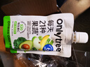 only tree液體沙拉NFC復合果蔬汁代餐1200ml(12袋)輕液斷無(wú)添加0脂膳食纖維 曬單實(shí)拍圖