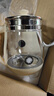 九陽(yáng)（Joyoung）0膠水養生壺 1.5L煮茶器 玻璃花茶壺 316不銹鋼燒水壺電熱水壺 WY301 曬單實(shí)拍圖