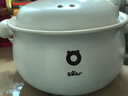 小熊（Bear）砂鍋 白墩墩煲湯鍋耐高溫不開(kāi)裂3.2L通用燉鍋陶瓷鍋【蓮姐同款】 曬單實(shí)拍圖