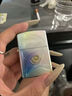 ZIPPO打火機之寶防風(fēng)煤油 鍛紗鍍鉻-秋水含睛  生日禮物男士 含油套裝 曬單實(shí)拍圖