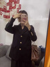 學(xué)子言羽絨服西裝外套小個(gè)子女秋冬季短款修身加厚西裝領(lǐng)外套 黑色西裝外套（毛呢羽絨款）【 L _110-125斤 曬單實(shí)拍圖