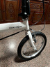 大行（DAHON）KT610折疊自行車(chē)16英寸單速男女學(xué)生上班上學(xué)城市通勤單車(chē) 白色 曬單實(shí)拍圖