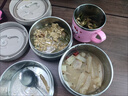 愛(ài)麗金插電加熱保溫飯盒316不銹鋼上班族學(xué)生帶飯車(chē)載充電寶多層大容量 藏黑色【可插電加熱】4層3L+送【保溫包+餐具】 曬單實(shí)拍圖