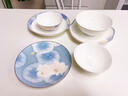 墨色50頭餐具整套碗碟套裝家用碗具輕奢中式餐具喬遷新居結婚禮物送禮 曬單實(shí)拍圖