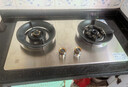 櫻花帝王新品猛火燃氣灶天然氣大火力液化氣罐裝臺式爐煤氣灶雙灶具嵌入式家用 【天然氣】[63%一級能效】鴛鴦火-加厚不銹鋼 曬單實(shí)拍圖