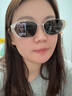海倫凱勒【小冰塊】小眾墨鏡女新款高級質(zhì)感方框太陽(yáng)鏡輕質(zhì)眼鏡HK808N10 曬單實(shí)拍圖