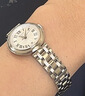 天梭（TISSOT）官旗 瑞士手表小美人系列石英女士腕表送女友禮物 【龔俊同款】霽風(fēng)藍盤(pán)鋼帶 曬單實(shí)拍圖