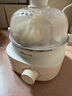 小熊（Bear）煮蛋器 蒸蛋器 自動(dòng)斷電小型不銹鋼早餐神器 旋鈕定時(shí) 雙層蒸煮雞蛋ZDQ-K14E1 曬單實(shí)拍圖