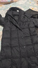 美力城長(cháng)款羽絨服女裝新款90%鵝絨過(guò)膝外套時(shí)尚連帽城市戶(hù)外休閑運動(dòng)風(fēng) 黑色 S 曬單實(shí)拍圖